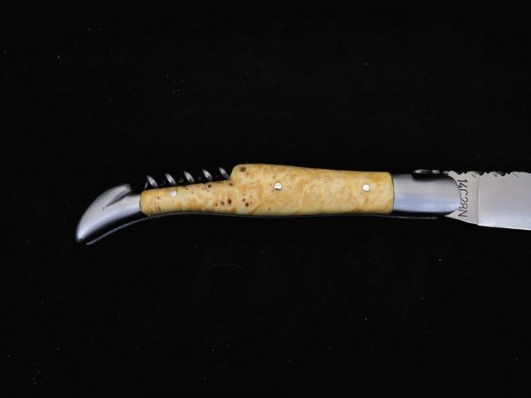 Laguiole corkscrew 12 cm maple wood