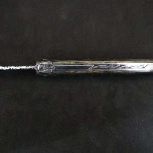 Laguiole 12 cm 1 pièce plein manche abalone