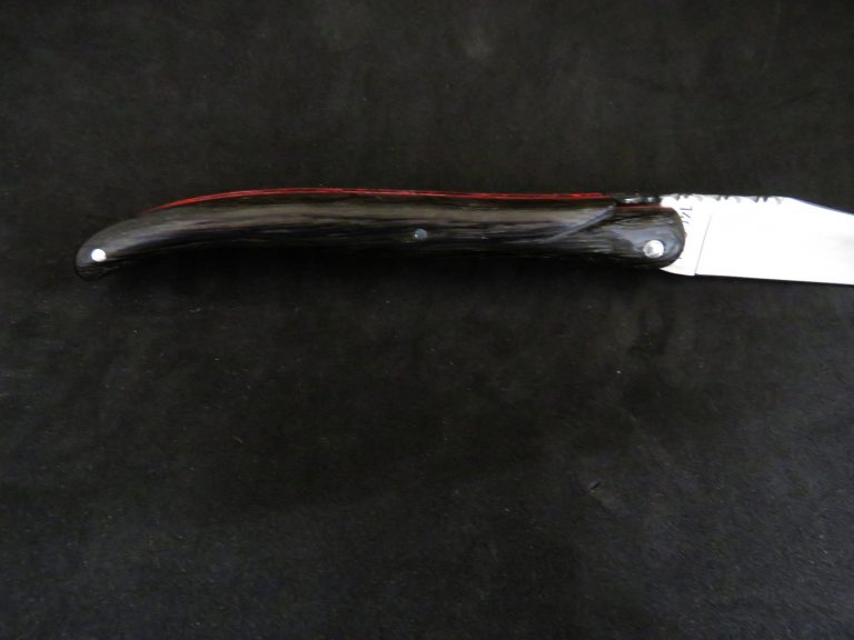 Laguiole 13 cm en chêne des marais fossile