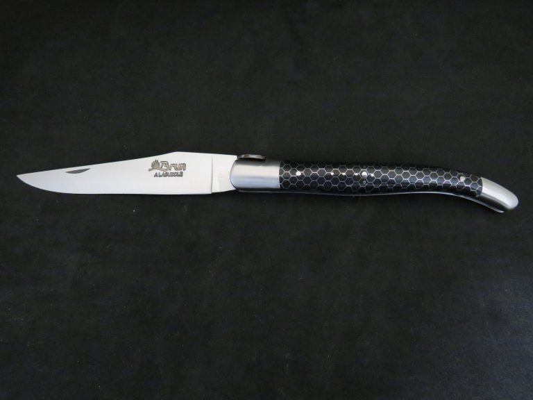 Couteau Laguiole 12 cm modèle ballon rugby