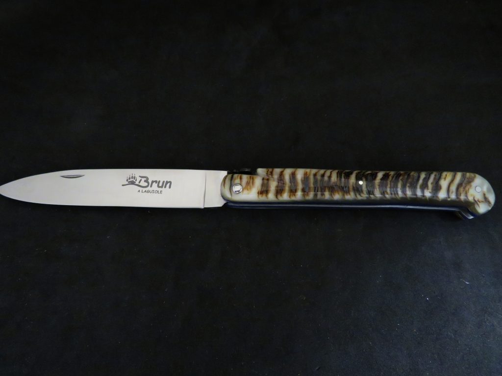 Laguiole 13 cm modèle droit corne de bélier