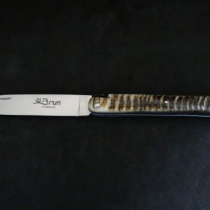 Laguiole 13 cm modèle droit corne de bélier